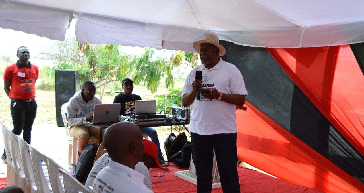Prof. Mutisya & Scholars Founding Diaspora University at DUT Workshop