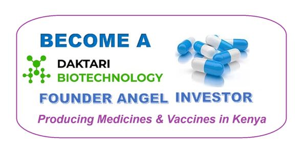Diaspora Kenyan Nurses Becoming Daktari Biotechnology Medicines & Vaccines Angel Investors.