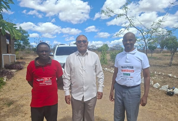 Hon​. Thomas Mwandeghu ​Work of Bringing Ksh 25 Billion to Taita Taveta via Diaspora University Town